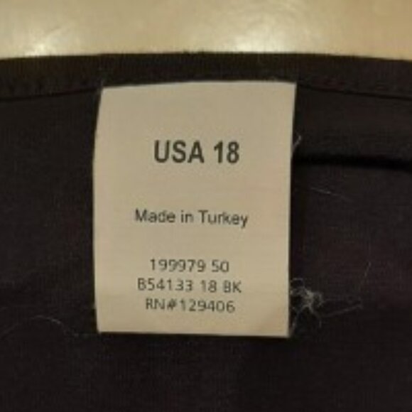 Dressy black blouse - Picture 6 of 7